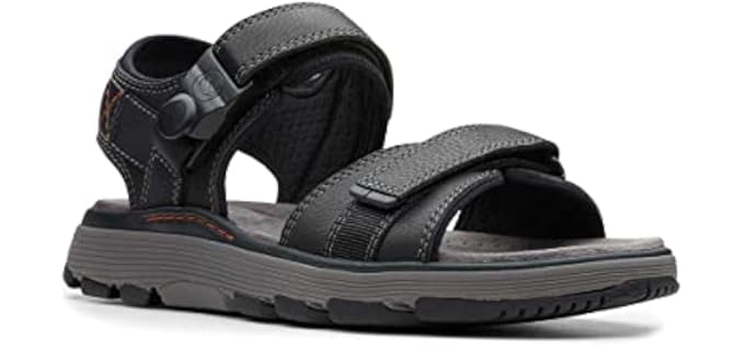 Clarks Men's Un-Trek - Sandals for Diabetic Feet