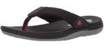 Clarks Men's Step Beat Dune - Sandal for Plantar Fasciitis
