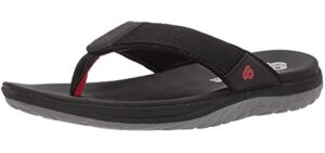 Clarks Men's Step Beat Dune - Sandal for Plantar Fasciitis