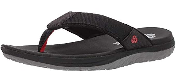 Clarks Men's Step Beat Dune - Sandal for Plantar Fasciitis