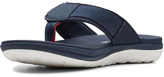 Clarks Men's Step Beat Dune - Walking Flip Flop Sandals