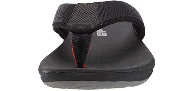 Clarks Men's Step Beat Dune - Sandal for Plantar Fasciitis