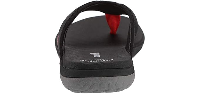 Clarks Men's Step Beat Dune - Sandal for Plantar Fasciitis