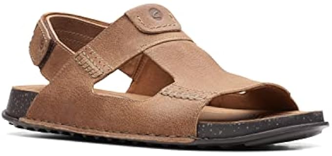 Clarks Men's T-Bar - Sandals for Diabetic Feet