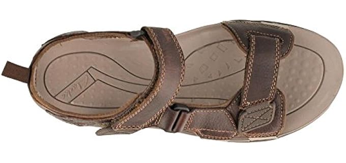 Clarks Men's vellum Shore - Walking Sandal