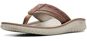 Clarks Men's Wesley - Sandals for Diabetic Feet