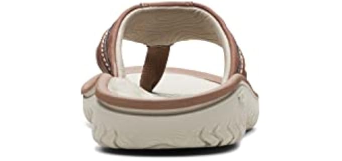 Clarks Men's Wesley - Sandals for Diabetic Feet