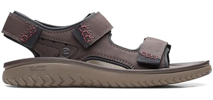 Clarks Men's Wesley Bay - Hammer Toes Casual Sandal