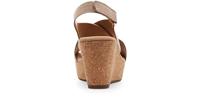 Clarks Women's Annadel - Dress Sandals with a Cork Footbed