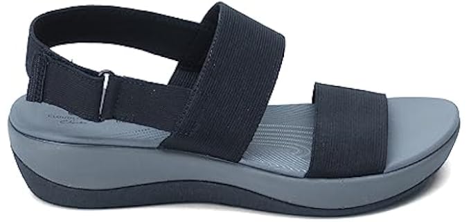 Clarks Women's Arla Jacory - Big Feet Sandals