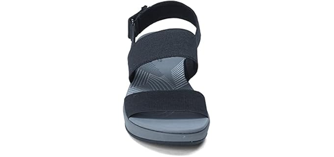 Clarks Women's Arla Jacory - Big Feet Sandals