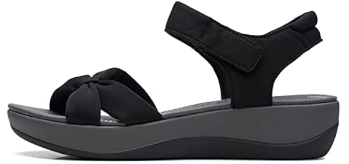 Clarks Women's Arla Shore - High Instep Summer Sandals