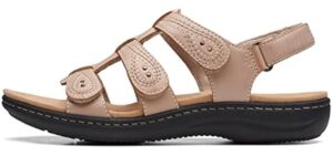 Clarks Women's Laurieann Vine - Hammer Toes Casual Sandal