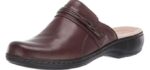 Clarks Women's Leisa Clover - Comfortable Mules for Work