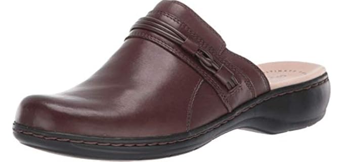 Clarks Women's Leisa Clover - Comfortable Mules for Work