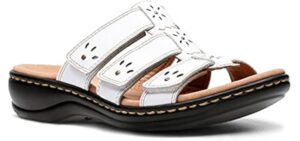 Clarks Women's Leisa Spring - Sandal for Plantar Fasciitis