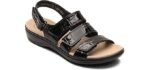 Clarks Women's Leisa Melinda - Sandals for Plantar Fasciitis