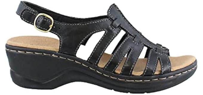 Clarks Women's Lexi Marigold - Sandals for Plantar Fasciitis