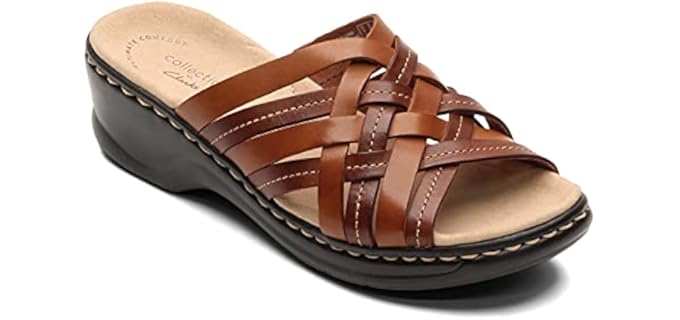 Clarks Women's Lexi Selina - Sandals for Plantar Fasciitis