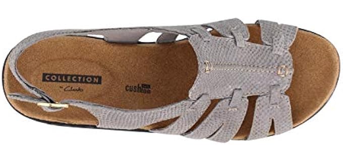 Clarks Women's Lexi - Wide Width Wedge Sandal
