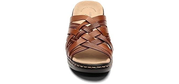 Clarks Women's Lexi Selina - Sandals for Plantar Fasciitis