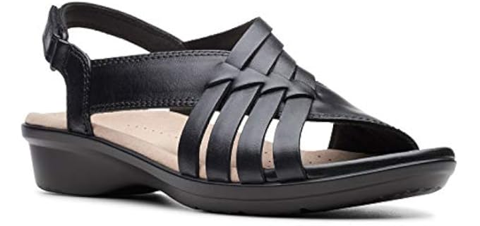 Clarks Women's Loomis Cassey - Heavy Weight Dressy Sandals