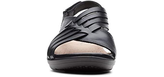 Clarks Women's Loomis Cassey - Heavy Weight Dressy Sandals