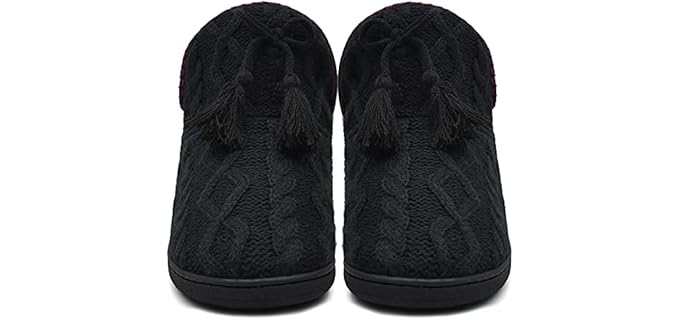 Coface Women's Boot - Metatarsalgia Warm Slippers with Memory Foam