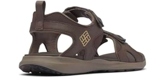 Columbia Men's 2 Strap - Memory Foam Sandals
