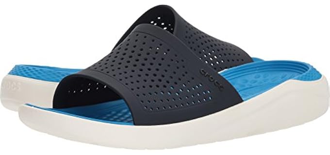 Crocs Men's LiteRide - Memory Foam Slide Sandals