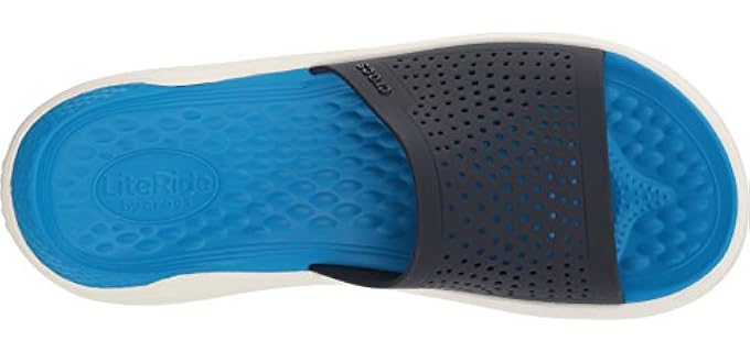Crocs Men's LiteRide - Memory Foam Slide Sandals