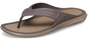 Crocs Men's Swiftwater - Waterproof Flip-Flops with Arch Support