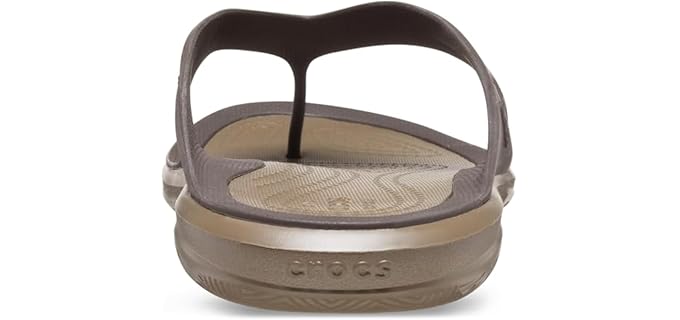 Crocs Men's Swiftwater - Waterproof Flip-Flops with Arch Support