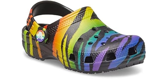 Crocs Women's Classic Printed - Waterproof Clog Sandal