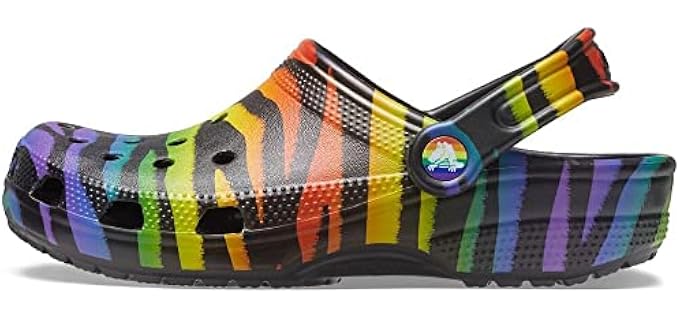 Crocs Women's Classic Printed - Waterproof Clog Sandal