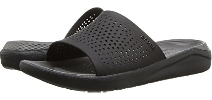 Crocs Men's LiteRide - Orthopedic Slide Sandals for Runners