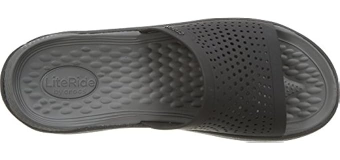 Crocs Men's LiteRide - Orthopedic Slide Sandals for Runners