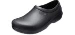 Crocs Men's On the Clock - Work Clog for Chef’s