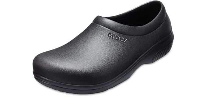 Crocs Men's On the Clock - Work Clog for Chef’s