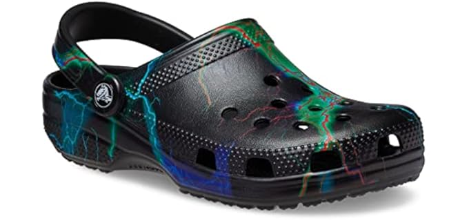 Crocs Men's classic Printed - Waterproof Clog Sandal