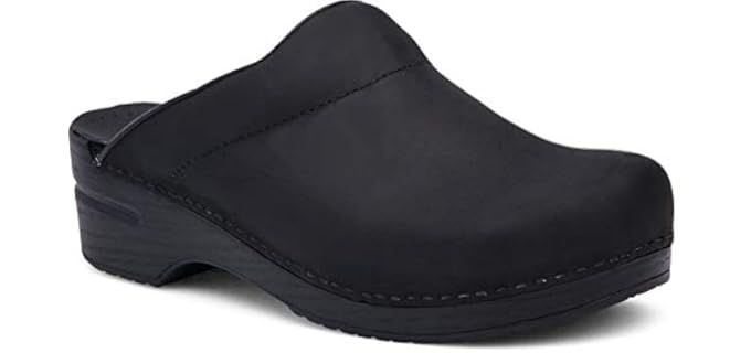 Dansko Men's Karl - Mule Sandals for Wide Feet