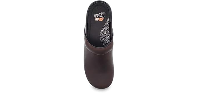 Dansko Men's XP Brown - brown Clogs for Plantar Fasciitis