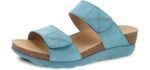 Dansko Women's Maddy - Slip On Sandals for Wide Feet