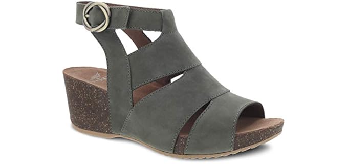 Dansko Women's Sera - High Wedge Sandals