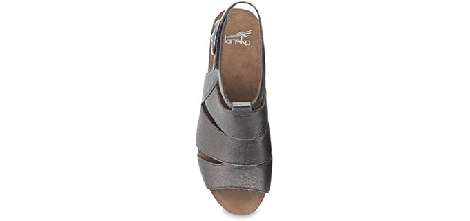 Dansko Women's Sera - High Wedge Sandals