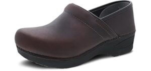 Dansko Women's XP Brown - brown Clogs for Plantar Fasciitis