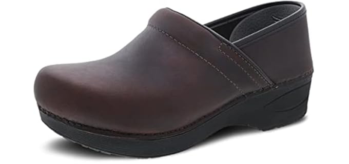 Dansko Women's XP Brown - brown Clogs for Plantar Fasciitis