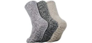 Daventry Men's Fluffy - Slipper Socks
