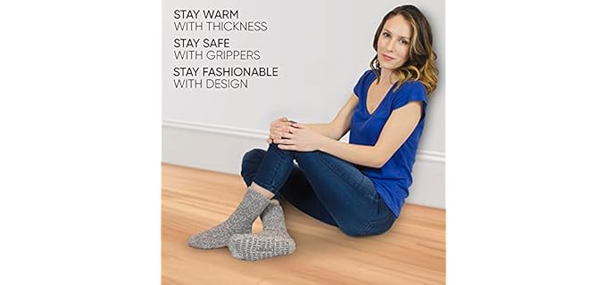 Daventry Men's Fluffy - Slipper Socks