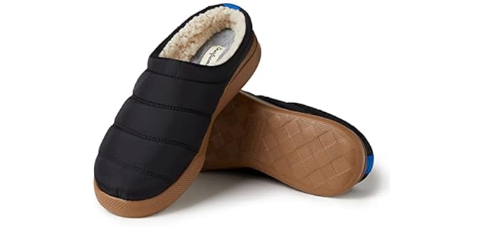 Dearfoam Men's Andre Sport Lounge Clog - Indoor Slippers for Hallux Rigidus